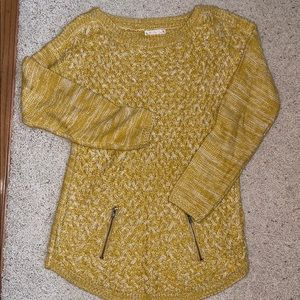 Dry Goods Mustard Sweater worn once!